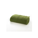 The Lyndon Company 160cm Harrogate Knitted Throw - Green