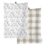 Woodbury Lane 2 Set of Tea Towels