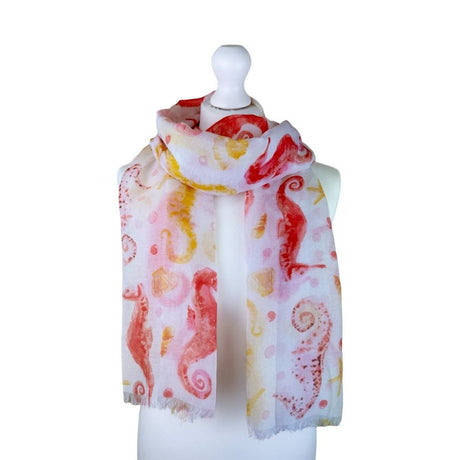 SH Sales Sea Life Print Summer Scarf - (Choice of 3)