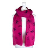 SH Sales Simple Cat Print Summer Scarf - (Choice of 3)
