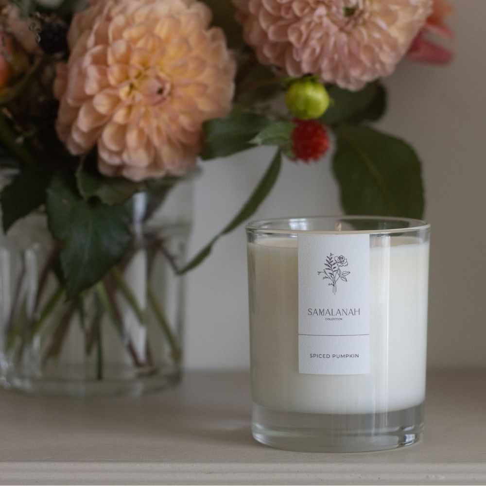 Samalanah Collection Spiced Pumpkin Signature Candle