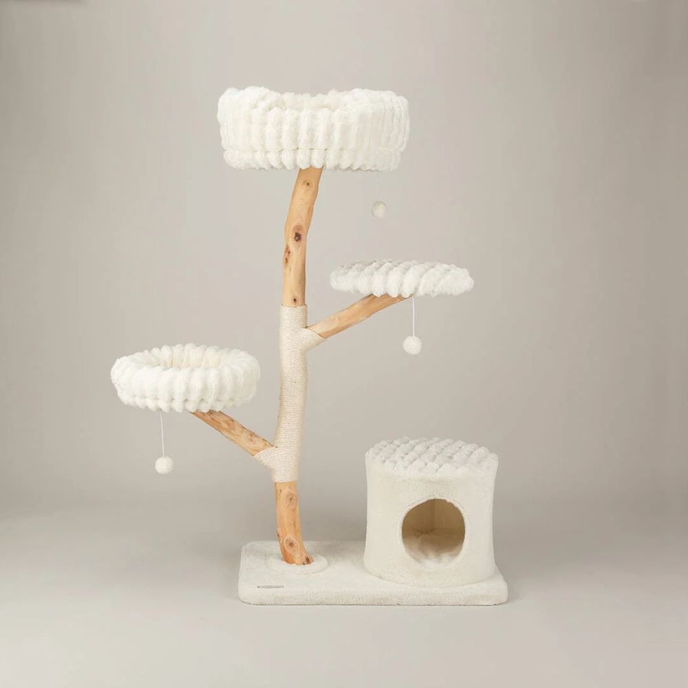 Scruffs Alpine Pyrenees Cat Tree - Cream