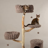 Scruffs Alpine Pyrenees Cat Tree - Taupe