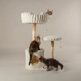Scruffs Colorado Cat Scratching Tree - Cream