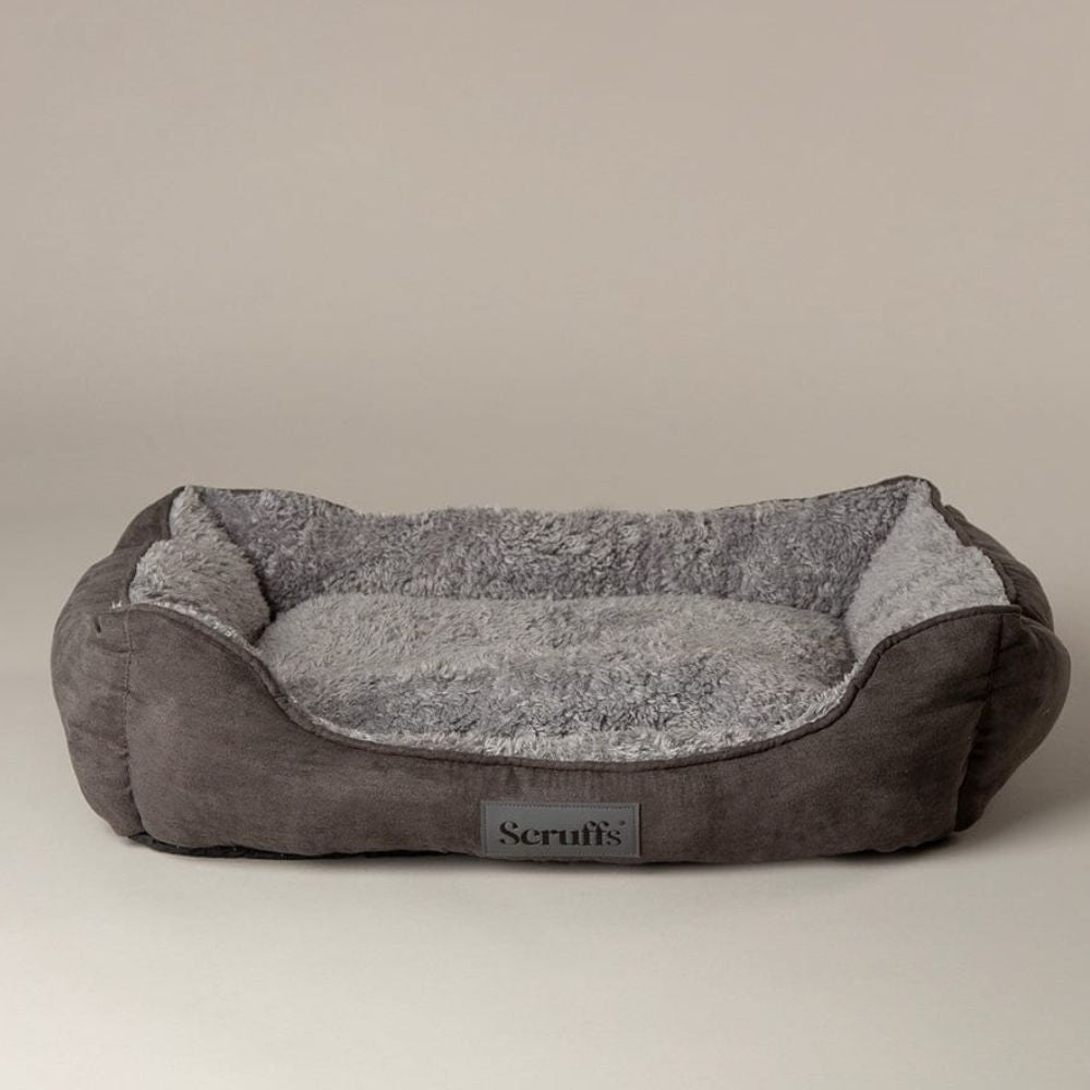 Scruffs Cosy Soft-Walled Grey Dog Bed - Small