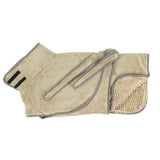 Scruffs Khaki Green Expedition Deluxe Noodle & Microfibre Dog Drying Coat - Medium