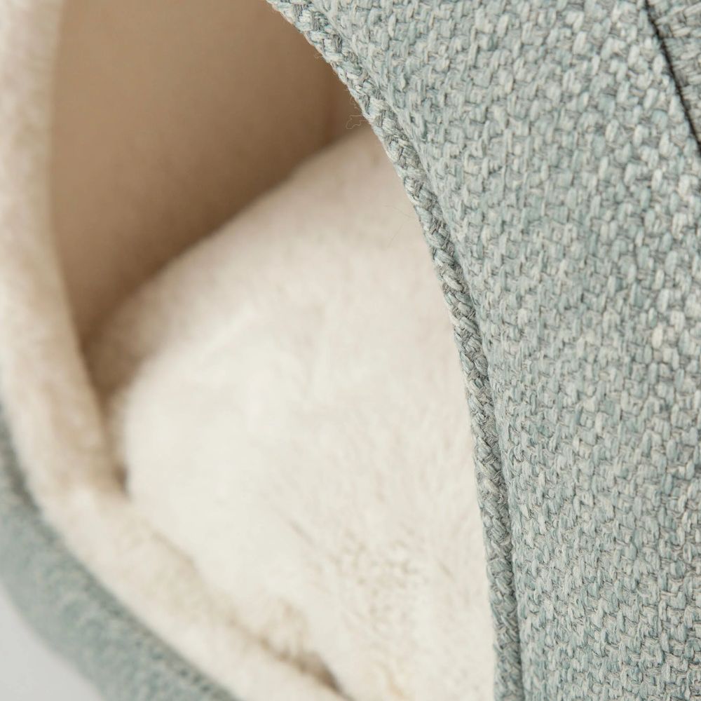 Scruffs Seattle Cave Cat Bed - Topaz Green