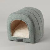 Scruffs Seattle Cave Cat Bed - Topaz Green