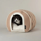 Scruffs Stockholm Felt Cave Cat Bed - Tan