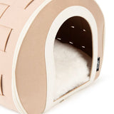 Scruffs Stockholm Felt Cave Cat Bed - Tan