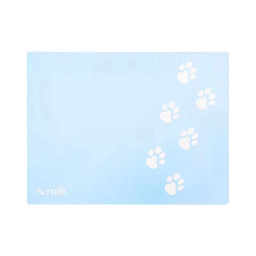 Scruffs 40cm x 30cm Pet Placemat - Blue