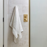 Christy Serene 90cm Hand Towel - White