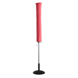 Hartman 2.7m Shanghai Round Crank & Tilt Parasol - Red Coral