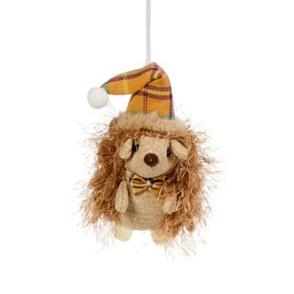 Smart Garden 13cm Sleepy Hedgehog Hanging Decoration
