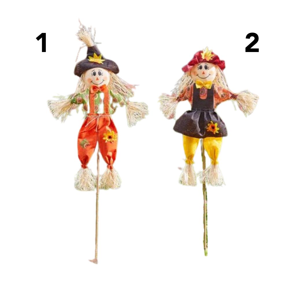 Smart Garden 90cm Decorative Scarecrow Stake - (Choice of 2)