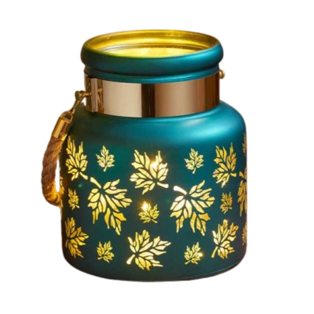 Smart Garden Autumn Leaves Wonderland Lantern - Turquoise
