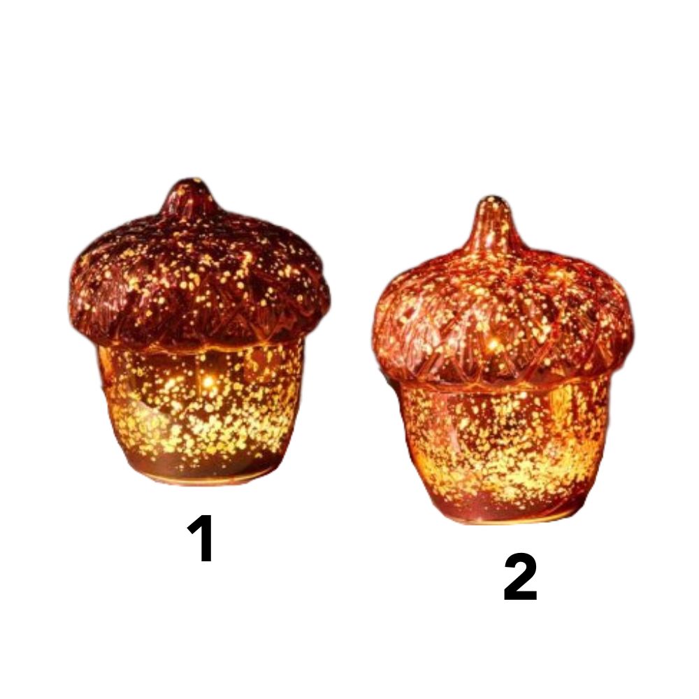 Smart Garden Light Up Acorn Ornament - (Choice of 2)