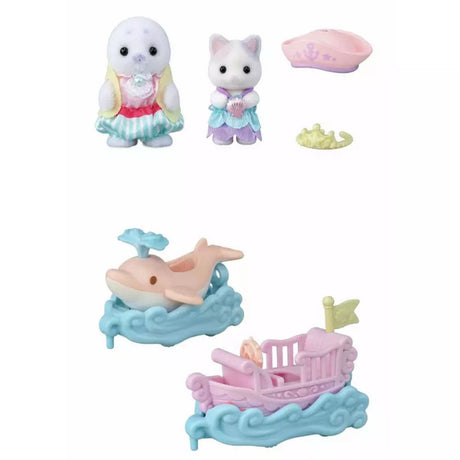 Sylvanian Families Amusement Park Ride Set - Ride the Waves