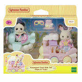 Sylvanian Families Baby Park Ride Set- Plane & Train