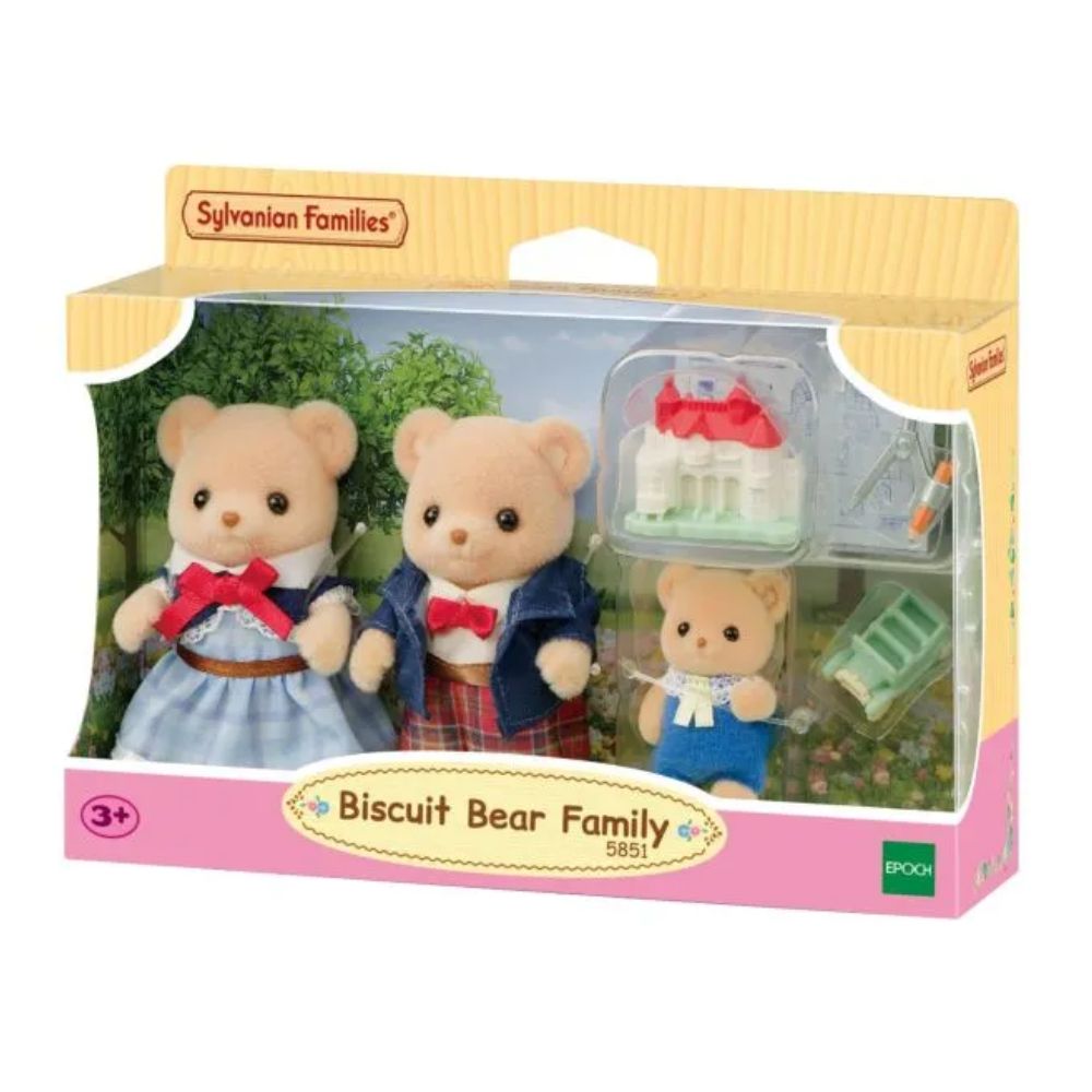 Sylvanian Families Biscuit Bear Family