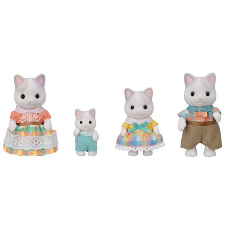 Sylvanian Families Latte Cat Family