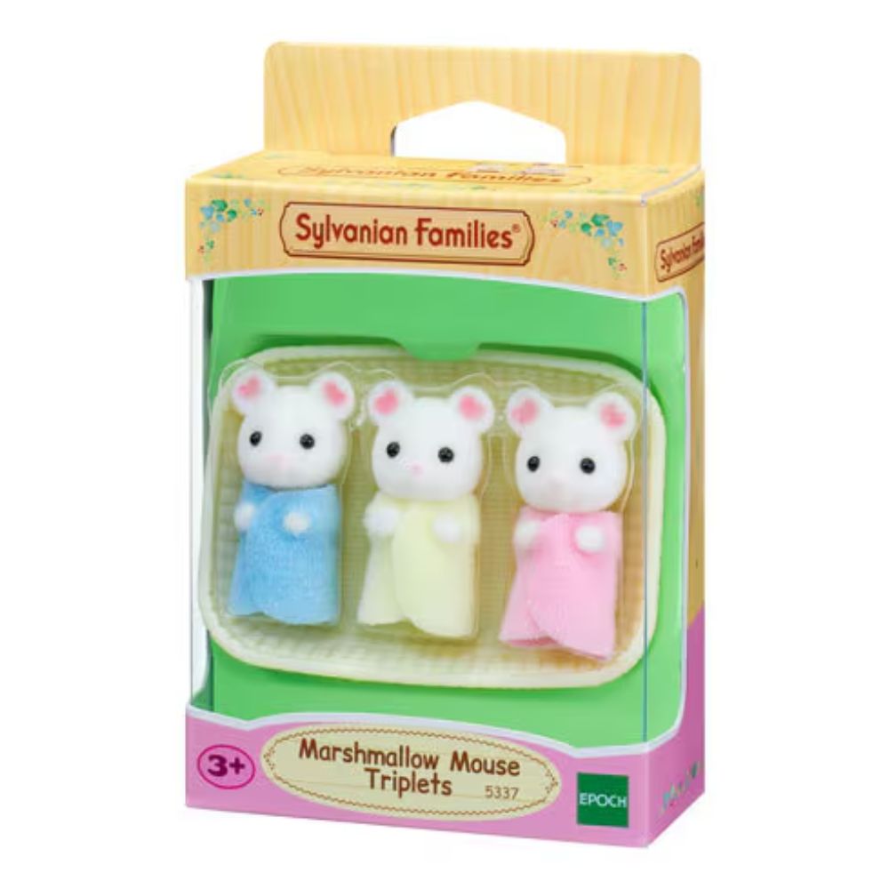 Sylvanian Families Marshmallow Mouse Triplets