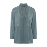 TIGI Ribbed Cardigan - Aquamarine