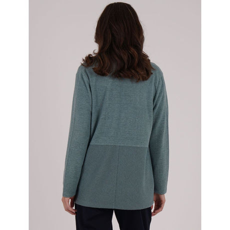 TIGI Ribbed Cardigan - Aquamarine