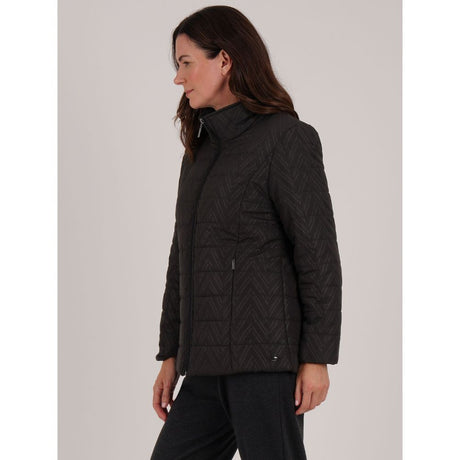 TIGI Zig Zag Embossed Jacket - Charcoal