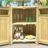 Zest Outdoor Kitchen Corner Unit - 36102