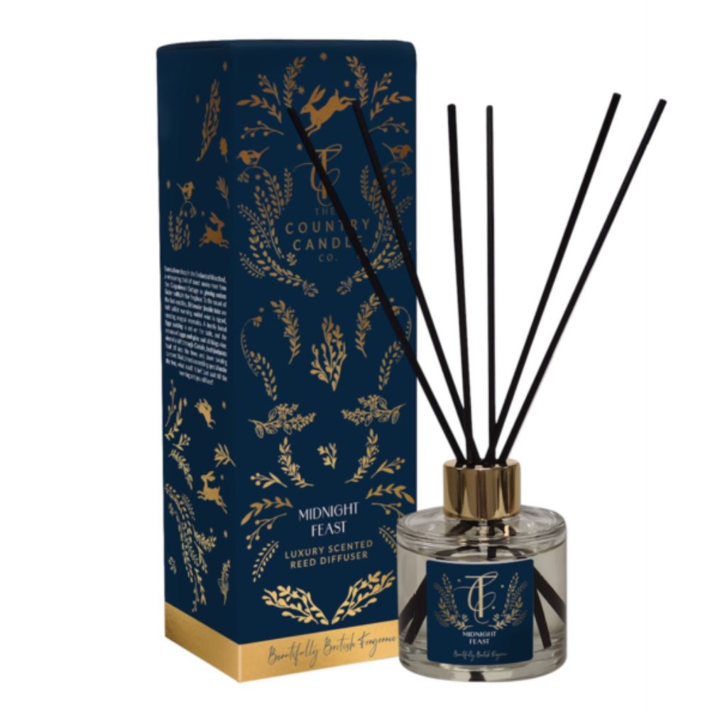 The Country Candle Co Enchanted Woodland - Midnight Feast 100ml Reed Diffuser