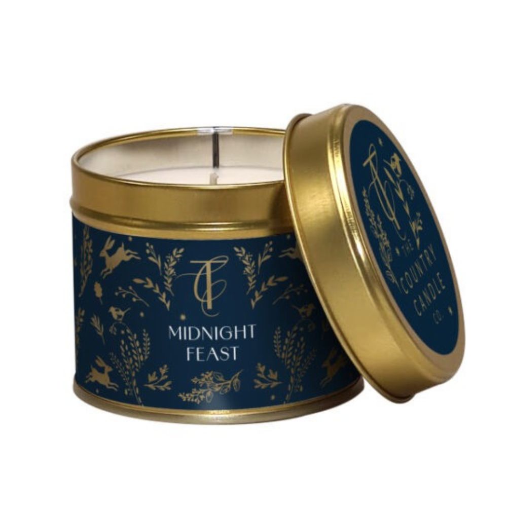 The Country Candle Co Enchanted Woodland - Midnight Feast Tin Candle