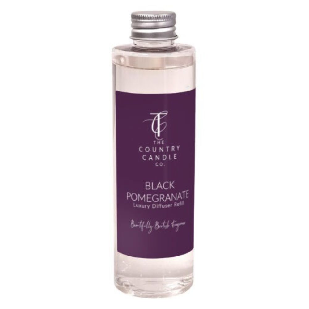 The Country Candle Co Pastels - Black Pomegranate 200ml Reed Diffuser Refill