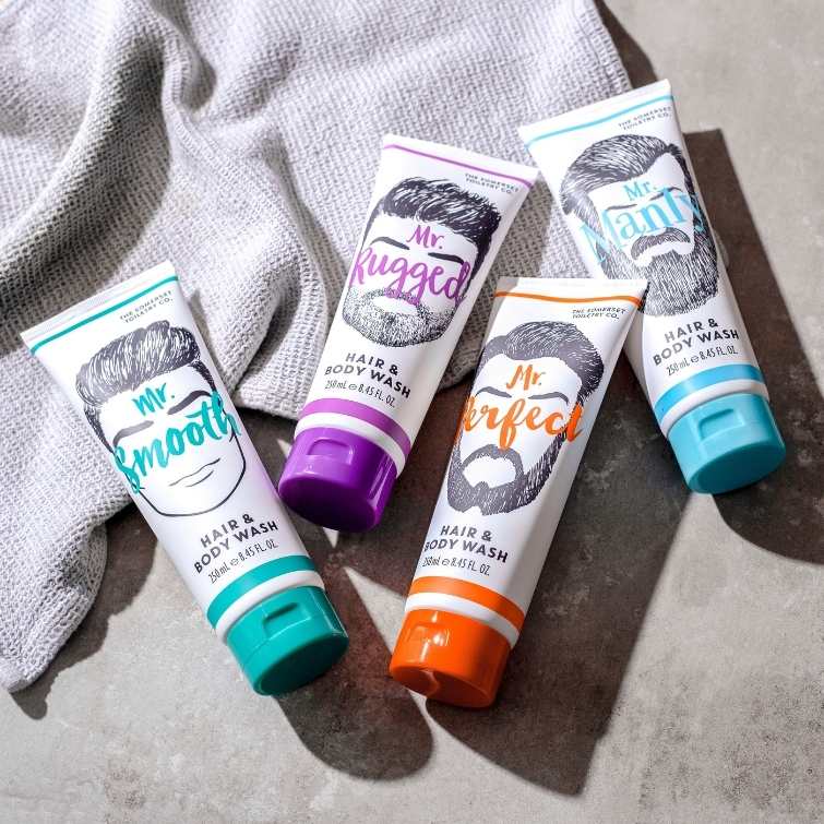 Mr Smooth 250ml Black Pepper & Ginger Hair & Body Wash