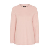Tigi Chevron Knit Crew Neck Top - Pink
