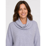Tigi Cut And Sew Detail Cowl Neck Tunic Top