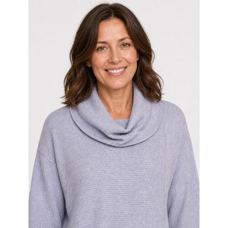 Tigi Cut And Sew Detail Cowl Neck Tunic Top