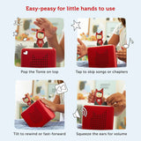 Tonies Toniebox 2 Sunset Red Starter Set Creative Tonie Rubie UK
