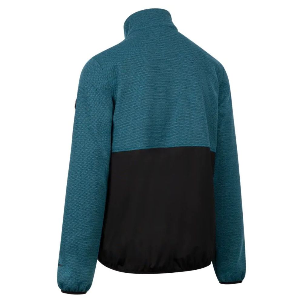 Trespass Hanlonton Mens Hybrid Fleece Jacket - Blue