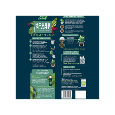 Westland 10L Peat Free Houseplant Compost