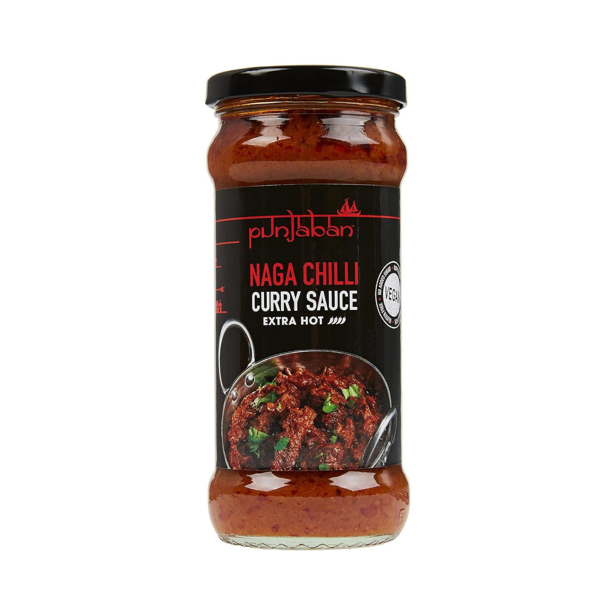 Punjaban 350g Naga Chilli Curry Sauce