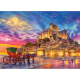 Gibsons Games 1000 Piece Mont Saint-Michel Jigsaw Puzzle