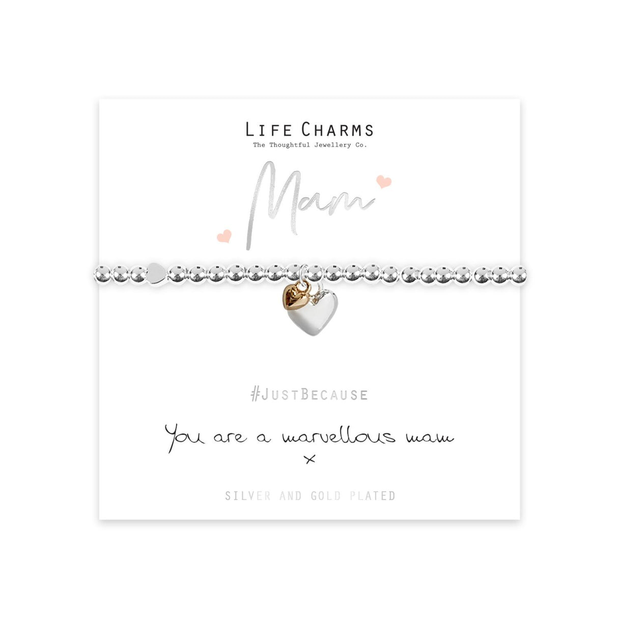 Life Charms "You Are A Marvellous Mum" Bracelet