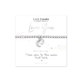 Life Charms "Love You To The Moon and Back" Bracelet