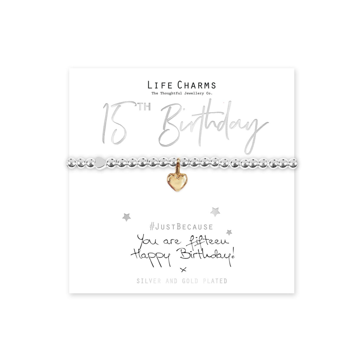 Life Charms You Are 15 Bracelet