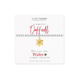 Life Charms Love From Wales Daffodil Bracelet