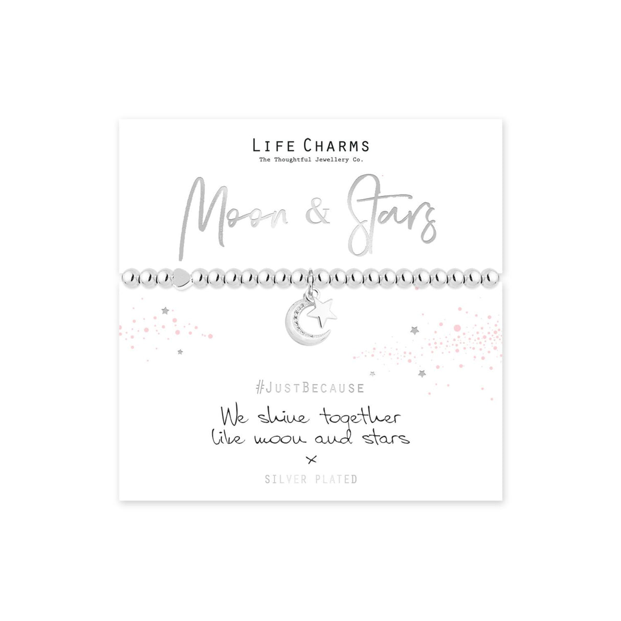 Life Charms Moon & Stars Bracelet