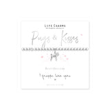 Life Charms Pug & Kisses Bracelet