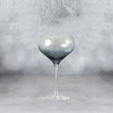 Simply Home 4 Piece Champagne Coupe Glass Set - Blue