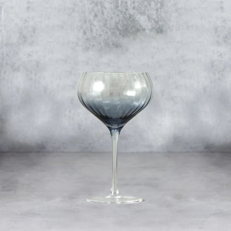 Simply Home 4 Piece Champagne Coupe Glass Set - Blue